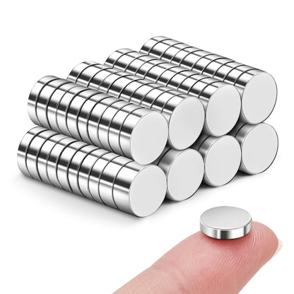 SMARTAKE 45 Pcs Refrigerator Magnets, 10x2.6mm Small Fridge Magnets, Gold