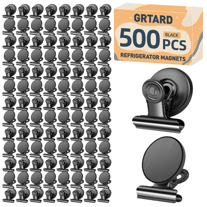 Grtard 12 Pack Magnetic Clips, Fridge Magnets Refrigerator Magnets