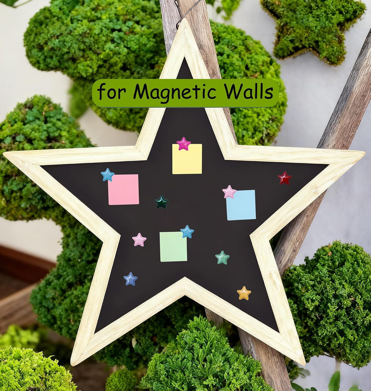 KEYDUACU Cute Fridge Magnets,Colorful Strong Star Magnets Refrigerator