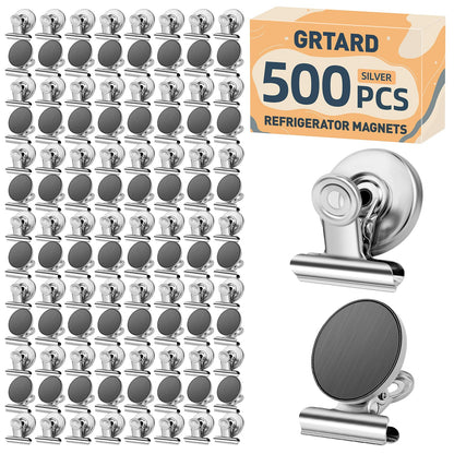 Grtard 12 Pack Magnetic Clips, Fridge Magnets Refrigerator Magnets