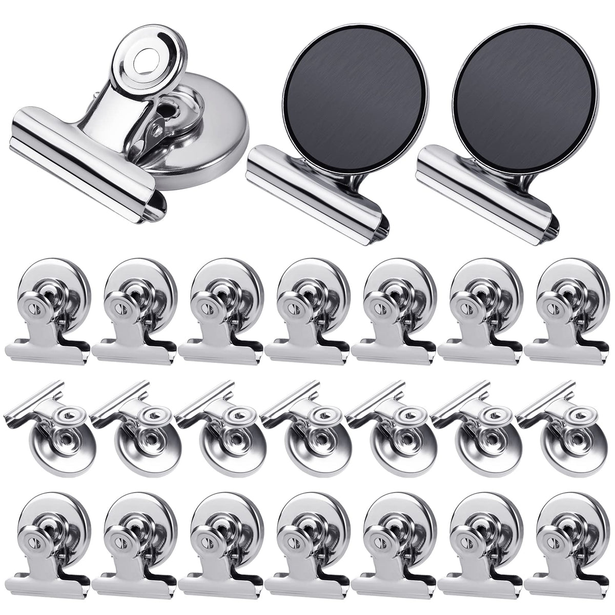 8Pack Fridge Magnets Refrigerator Magnetic Clips for Classroom (Colorful)