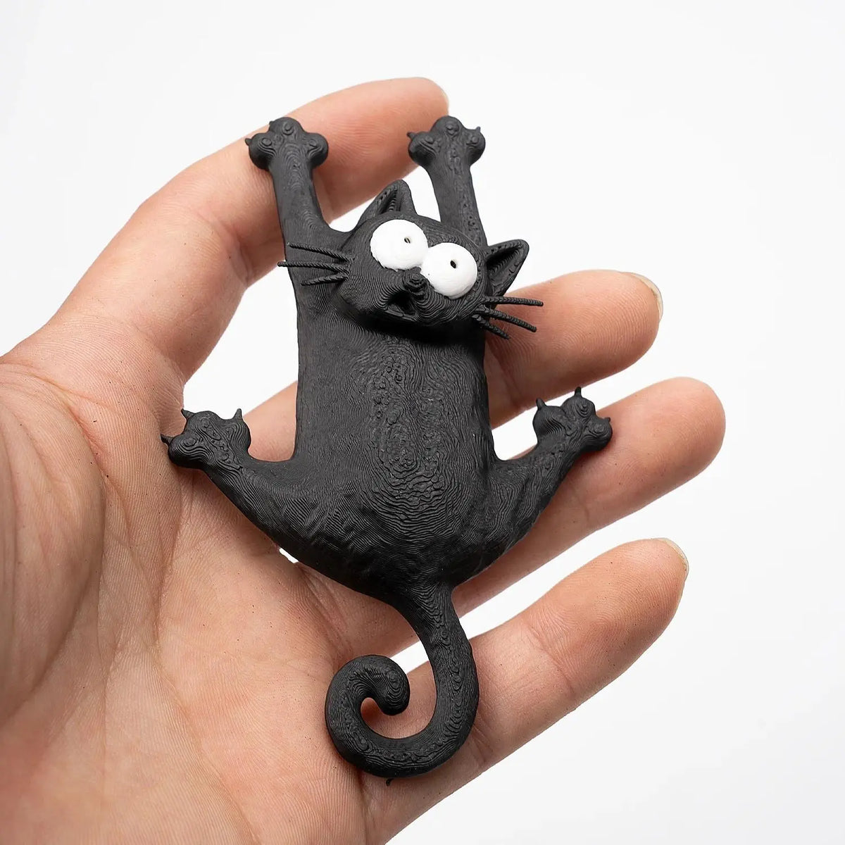 Funny Hanging Cat Refrigerator Magnet, Cute Magnetic Fridge Decor, Kitchen Gift, cat fridge magnet, hanging cat magnet, funny fridge magnet, cute kitchen decor, magnetic cat ornament, cat lover gift, novelty fridge magnet, refrigerator magnet for kitchen