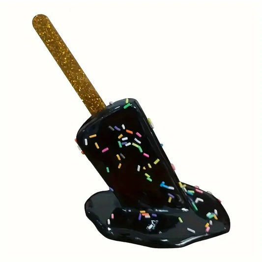 Melting Ice Pop Resin Figurine, Resin Craft Summer Home Decor Ornament