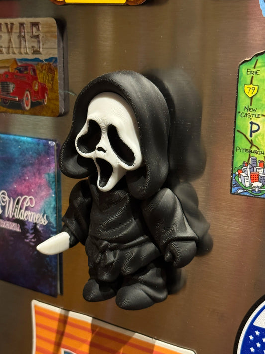 Scream Movie Iconic Ghost Figure fridge magnet